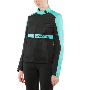 Dainese Ribelle Air Kadın Mont Siyah Turkuaz