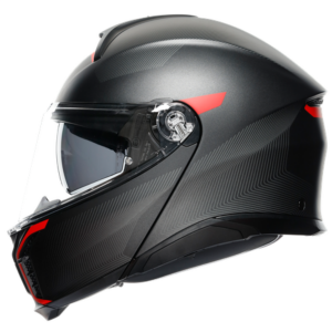 AGV TourModular Kask Solid Mat Metal Kırmızı