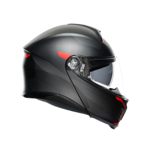 AGV TourModular Kask Solid Mat Metal Kırmızı