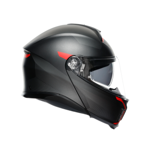 AGV TourModular Kask Solid Mat Metal Kırmızı