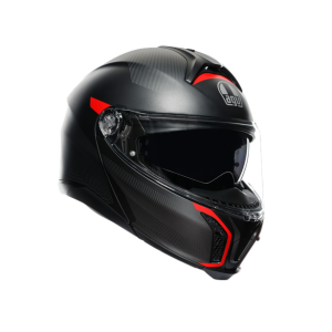 AGV TourModular Kask Solid Mat Metal Kırmızı