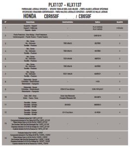 Givi PLX1137 Honda CB 650F - CBR 650F (14) Yan Çanta Demiri