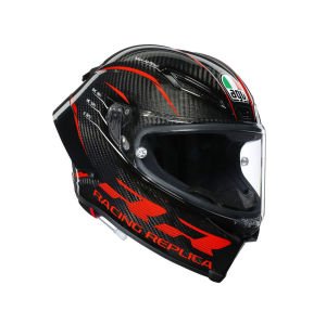 AGV Pista GP RR Kask Matt Carbon Kırmızı