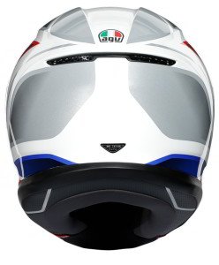 AGV K6 Kask Hyphen Beyaz Kırmızı Mavi