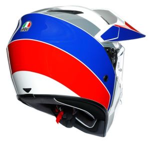 AGV AX-9 Kask Atlante White Blue Red