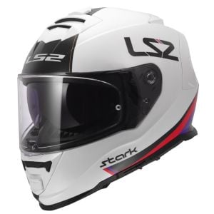 LS2 Storm 2 Kask Stark Beyaz-Kırmızı-Mavi-Sarı
