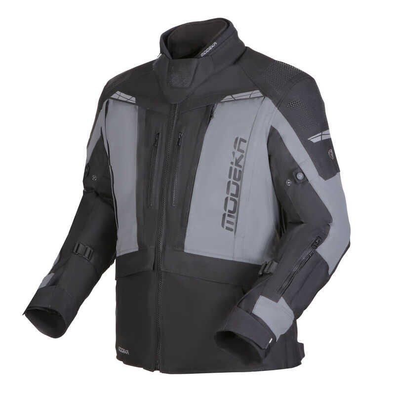 MODEKA Hydron Waterproof Ceket Koyu Gri-Siyah