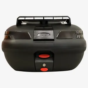 MAXEM SL-45 Arka Çanta 45 Litre Sırt Dayama ve Üst Tabla Dahil Parlak Siyah