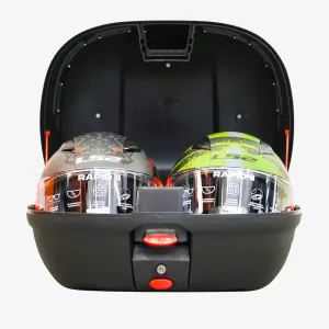 MAXEM SL-45 Arka Çanta 45 Litre Sırt Dayama ve Üst Tabla Dahil Parlak Siyah
