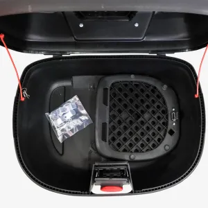 MAXEM SL-45 Arka Çanta 45 Litre Sırt Dayama ve Üst Tabla Dahil Parlak Siyah