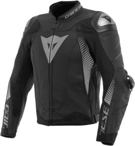 Dainese Super Speed 4 Deri Ceket Antrasit Siyah Dainese Super Speed 4 Deri Ceket Antrasit Siyah 50