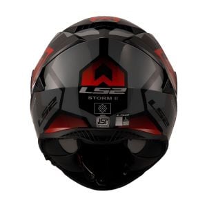 LS2 Storm 2 Kask Kronos Kırmızı-Gri