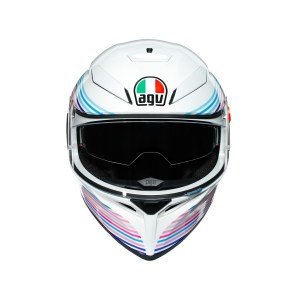 AGV K3 Sv Kask Plk Sakura Pearl Beyaz Mor