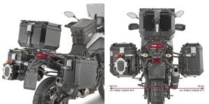 Givi PLO2145CAM Yamaha Tenere 700 Yan Çanta Demiri