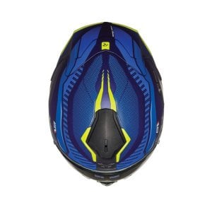 Nexx Sx.100R Skidder Kask Mat Mavi Sarı
