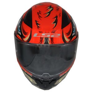 LS2 Rapid 2 Kask Spox Kırmızı Gri