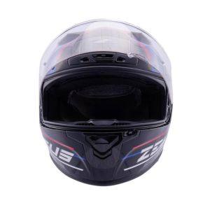 Zeus ZS-826 Kask İnci Siyah BK15 Mavi