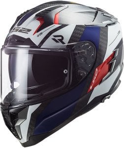 Ls2 Challenger C Kask Alloy Beyaz Mavi Ls2 Challenger C Kask Alloy Beyaz Mavi M