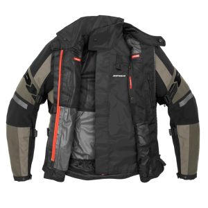 Spidi 4 Season Evo H2Out Mevsimlik Ceket Haki Yeşil