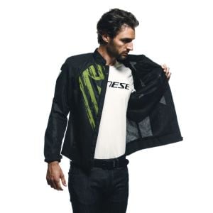 Dainese Herosphere Air Ceket Siyah - Fluo Sarı