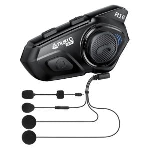 Nukrotech R16 Bluetooth Intercom 8 Kişilik