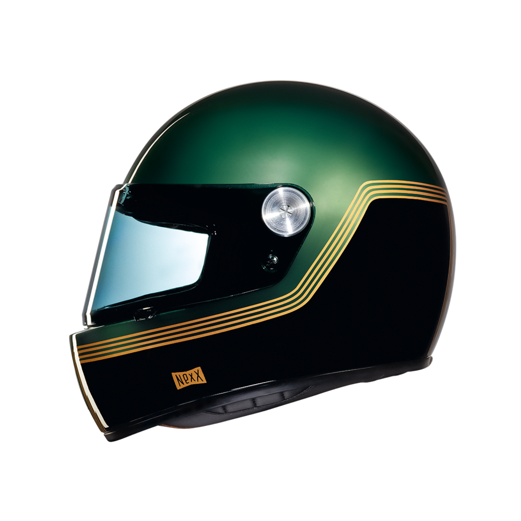 Nexx X.G100R Motordrome Kask Yeşil Siyah