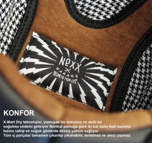 Nexx X.G100R Motordrome Kask Yeşil Siyah