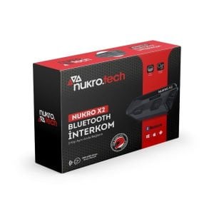Nukrotech X2 Bluetooth Intercom Tekli