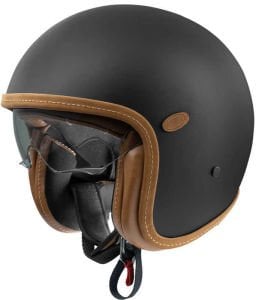 Premier Vintage Platinum Edition Kask Mat Siyah U9BM