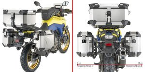 Givi Plos3125cam Suzuki V-Strom 800 DE Yan Çanta Taşıyıcı
