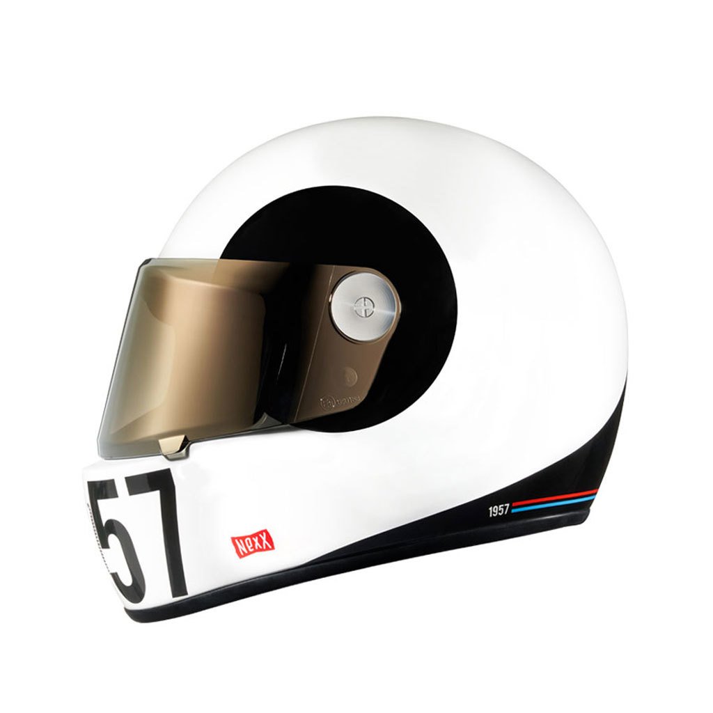 Nexx X.G100R Sputnik Kask Beyaz Siyah