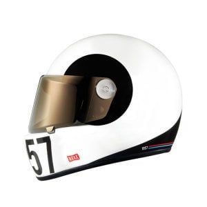 Nexx X.G100R Sputnik Kask Beyaz Siyah