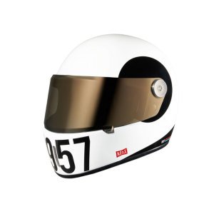 Nexx X.G100R Sputnik Kask Beyaz Siyah
