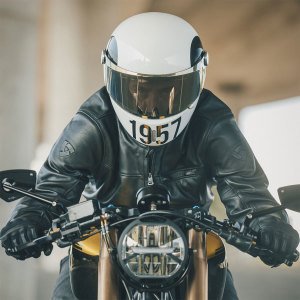 Nexx X.G100R Sputnik Kask Beyaz Siyah
