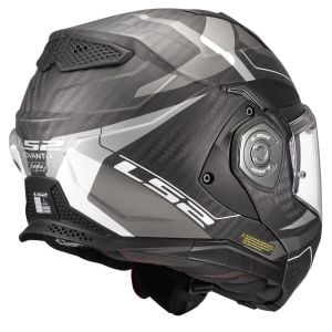 LS2 Advant X Karbon Horizon Kask Mat Gümüş-Gri