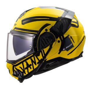 LS2 Advant 2 Kask Tape Mat Sarı Siyah