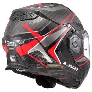 LS2 Advant X Karbon Future II Kask Kırmızı