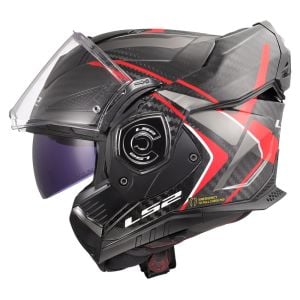 LS2 Advant X Karbon Future II Kask Kırmızı