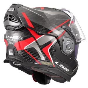 LS2 Advant X Karbon Future II Kask Kırmızı