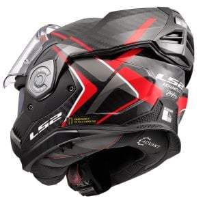 LS2 Advant X Karbon Future II Kask Kırmızı