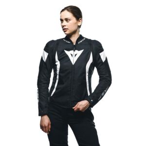 Dainese Avro 5 Tex Kadın Mont Siyah Beyaz