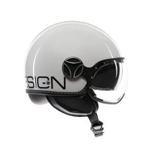 MomoDesign FGTR Evo Mono White Quarz.Blk Kask