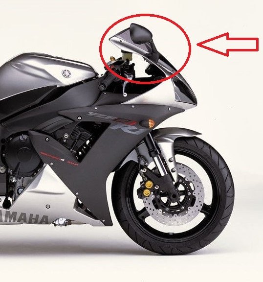 Kappa KD133S Yamaha R1 Ön Cam