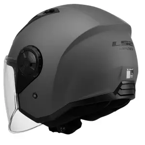 LS2 Airflow 2 Açık Kask Mat Titanium XS