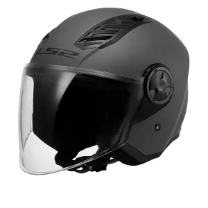 LS2 Airflow 2 Açık Kask Mat Titanium XS