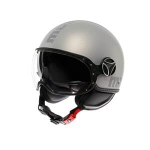 MomoDesign FGTR Evo Hip Matt Grey-Cerulean Grey Kask
