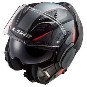 LS2 Valiant 2 Codex Kask Mat Siyah Titanium