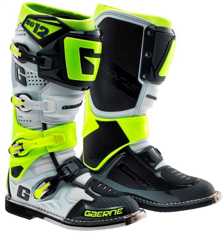Gaerne SG12 Cross Bot Siyah Sarı