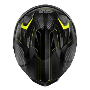 Givi 50.9 Kask Enigma Siyah Titanium Neon Sarı