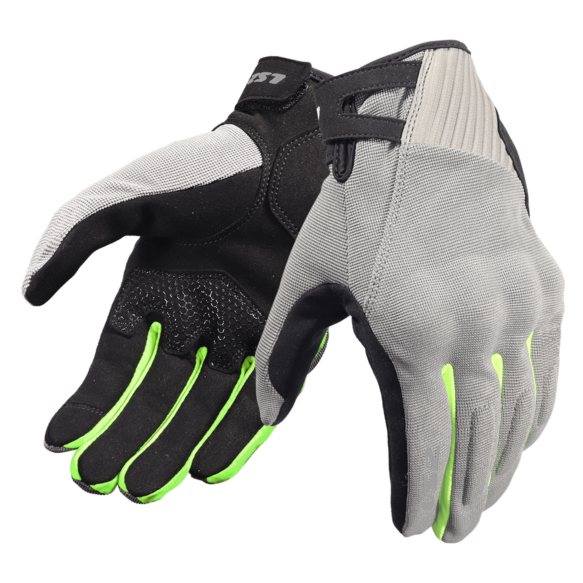 LS2 Dart 2 Evo Eldiven Gri Neon Sarı